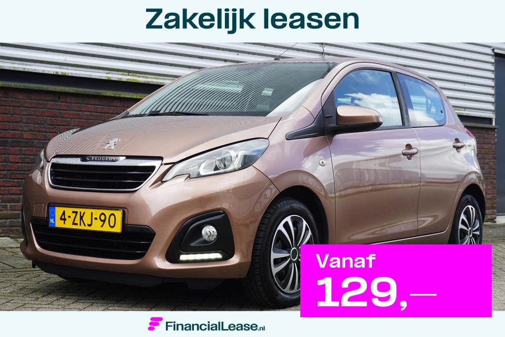 Peugeot 108 1.0 e-VTi Airco/Koppeling reeds vervangen/ Nette, Voorwielaandrijving, Stof, Gebruikt, Bruin