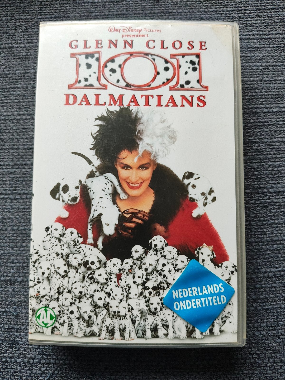 101 Dalmatians VHS, Nederlands ondertiteld, Alle leeftijden, Ophalen of Verzenden, Kinderprogramma of -film
