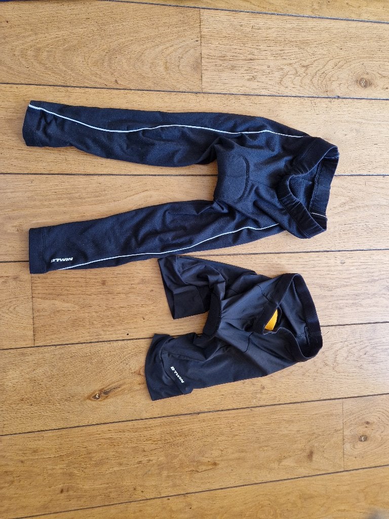 Fietsbroek 122 lang en kort, Fietsen en Brommers, Kinderen, Overige maten, Ophalen of Verzenden, Zo goed als nieuw