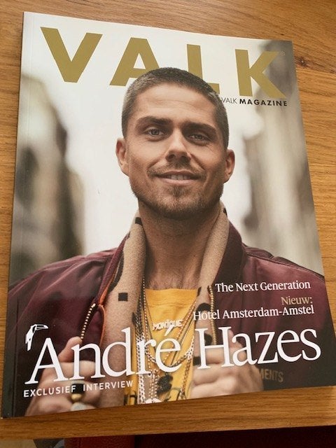 Andre Hazes jr. - Valk tijdschrift - nieuw, Boeken, Tijdschriften en Kranten, Ophalen of Verzenden, Nieuw