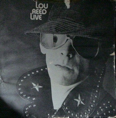 LP LOU REED ( Ex-Velvet Underground ) - LIVE, LP, Gebruikt, Ophalen of Verzenden, Classic Rock