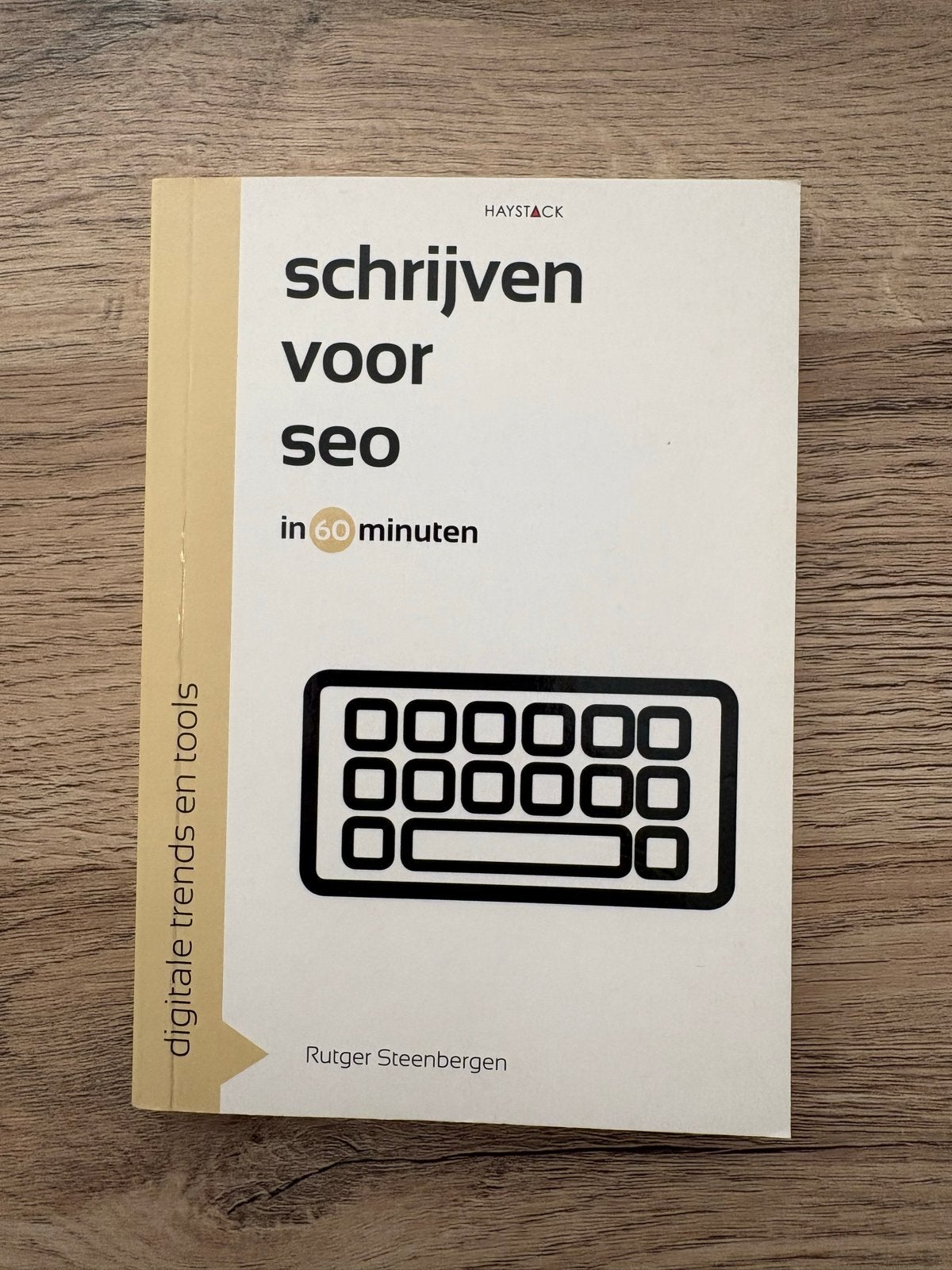 Schrijven voor SEO in 60 minuten - Rutger Steenbergen, Ophalen of Verzenden, Gamma, Zo goed als nieuw, Overige niveaus