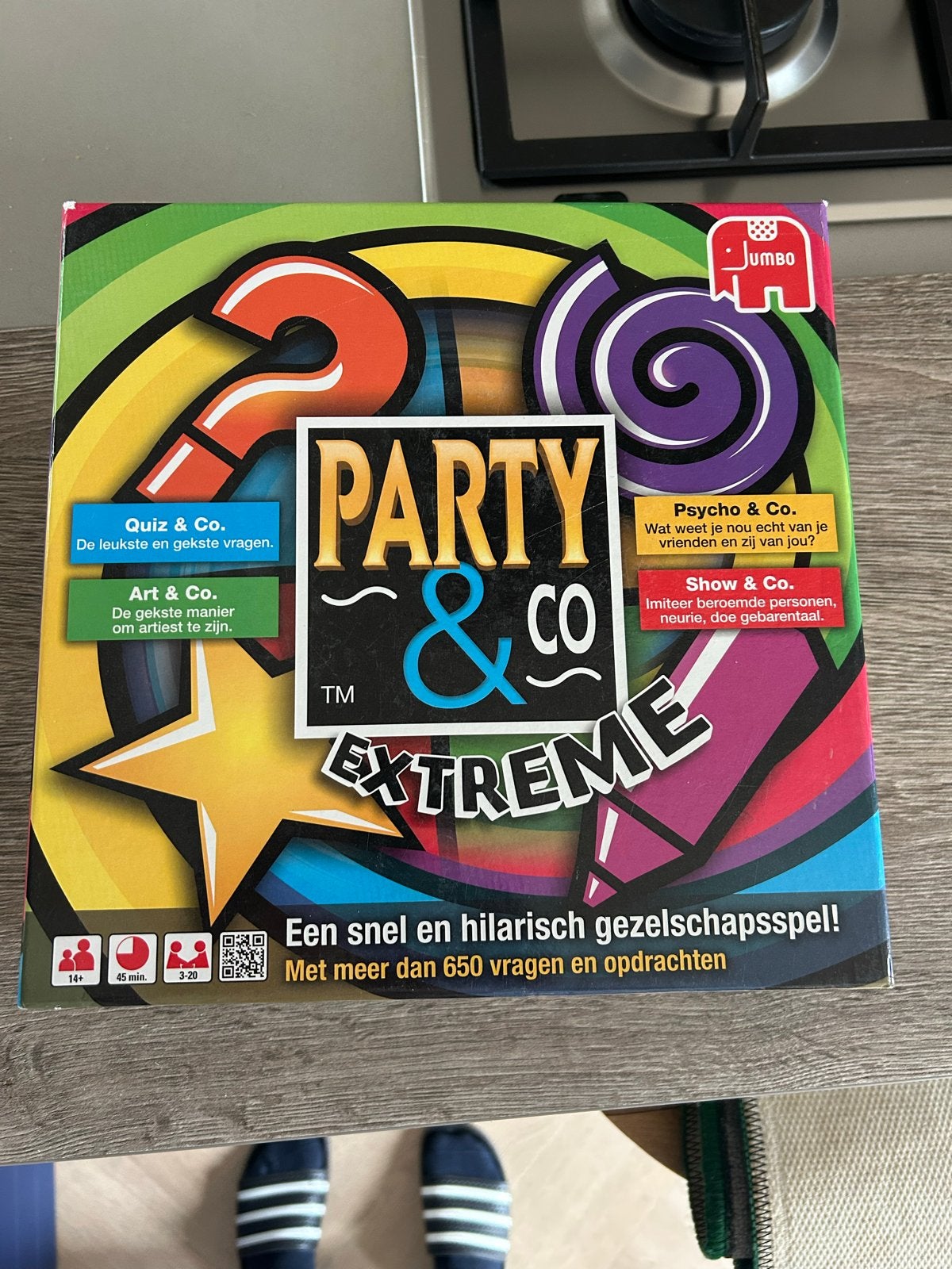 Party & Co Extreme, Hobby en Vrije tijd, Gezelschapsspellen | Bordspellen, Drie of vier spelers, Ophalen of Verzenden, Gebruikt