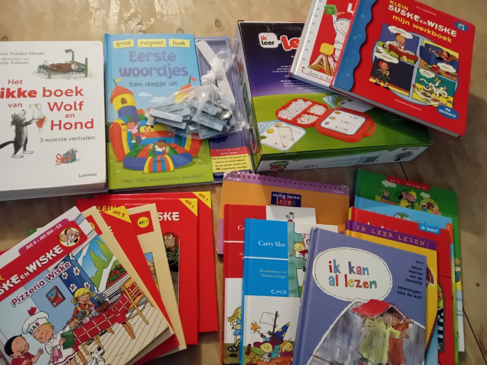 Leren lezen pakket groep 3 AVI start tot M3, Boeken, Ophalen of Verzenden, Gelezen