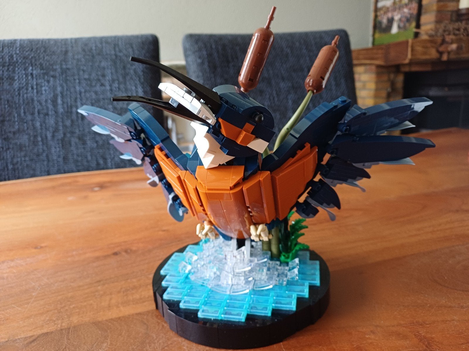 Lego 10331 IJsvogel - Compleet met doos en handleiding, Lego, Ophalen of Verzenden, Zo goed als nieuw, Compleet