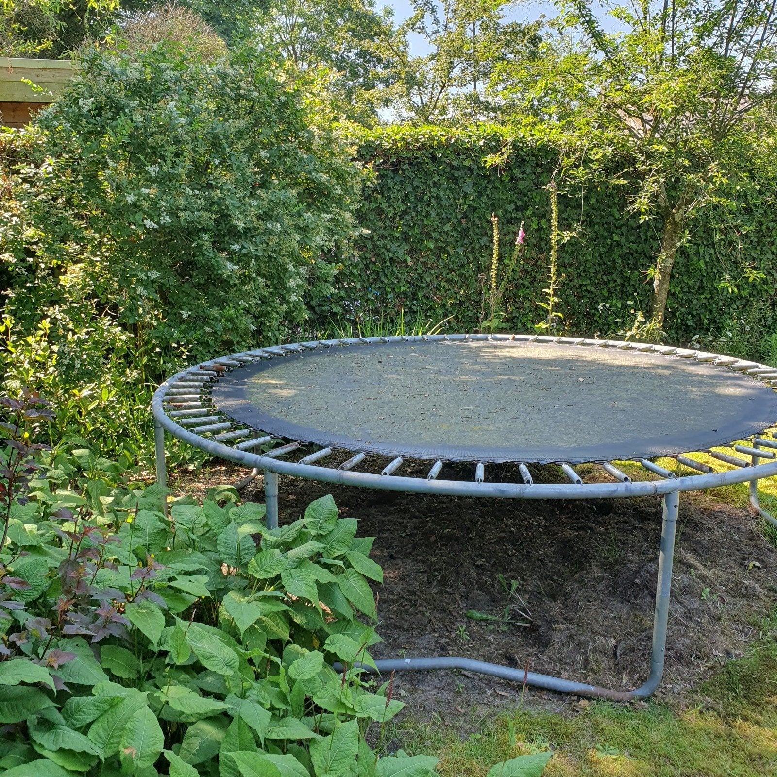 Trampoline gebruikt.Gratis af te halen, Ophalen, Gebruikt