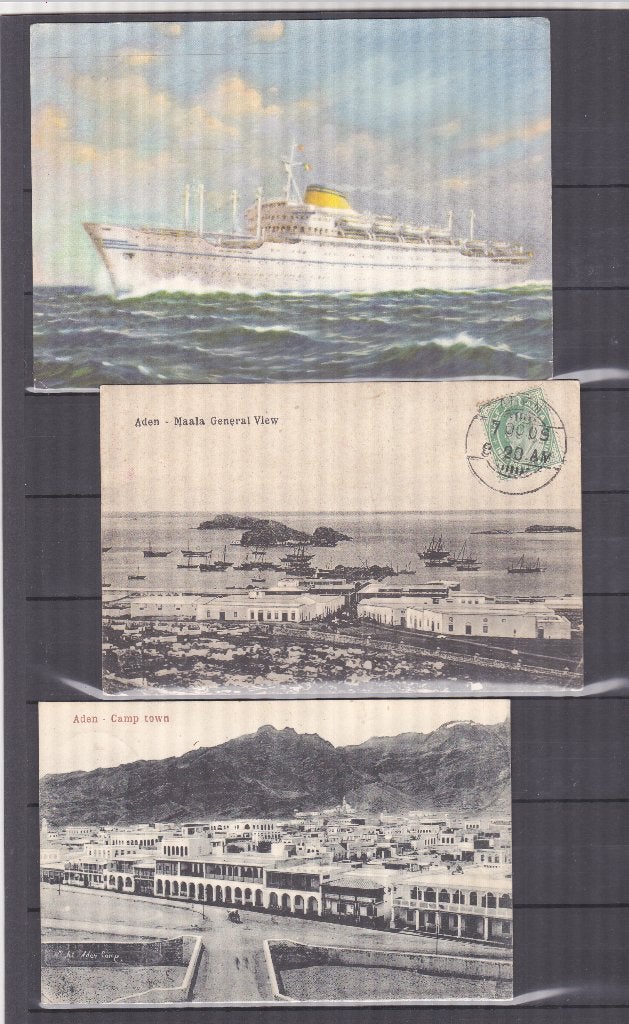 brief kaarten Aden, Ophalen of Verzenden, Voor 1920, Gelopen, Buiten Europa