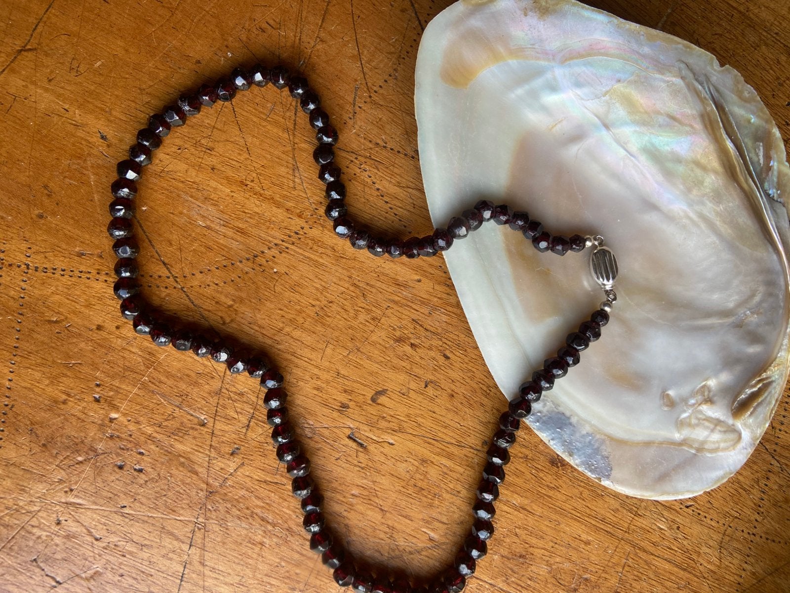 Ketting boeren granaten antiek, Sieraden, Tassen en Uiterlijk, Ophalen of Verzenden, Zilver, Ketting