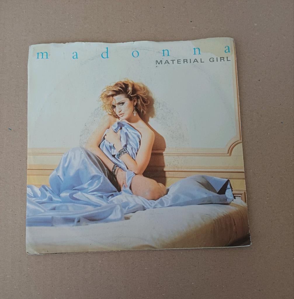 Madonna - Material Girl, Cd's en Dvd's, Vinyl Singles, Gebruikt, 7 inch, Single, Ophalen of Verzenden