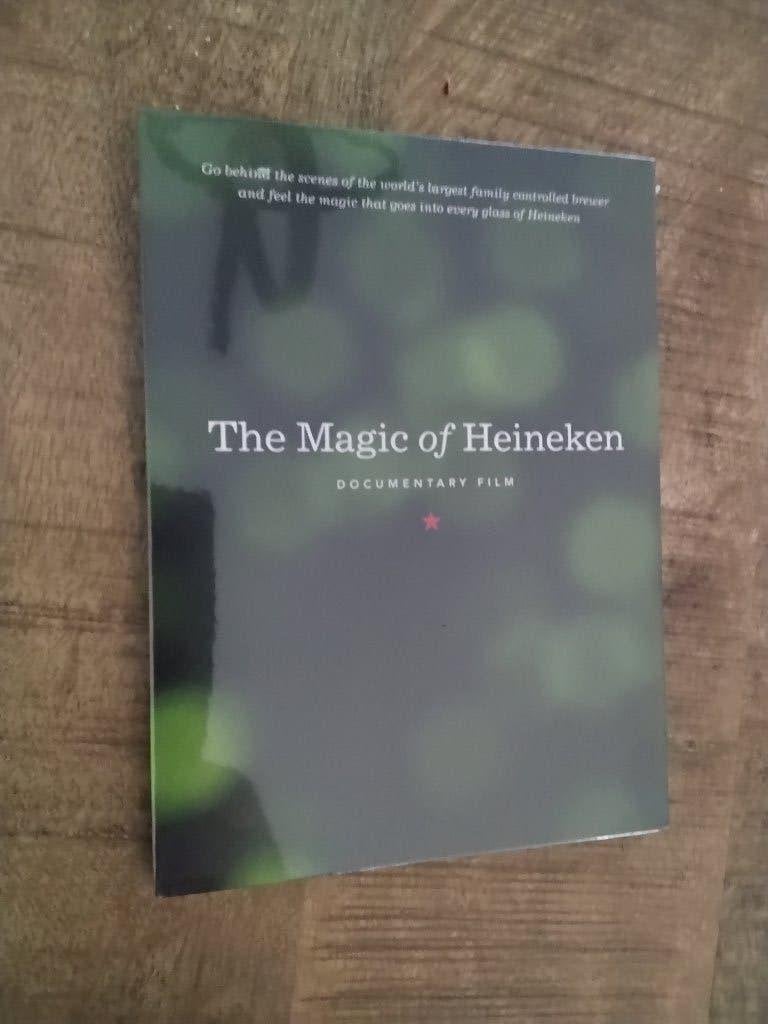 Heineken dvd, Ophalen of Verzenden, Nieuw, Reclamebord, Plaat of Schild, Heineken
