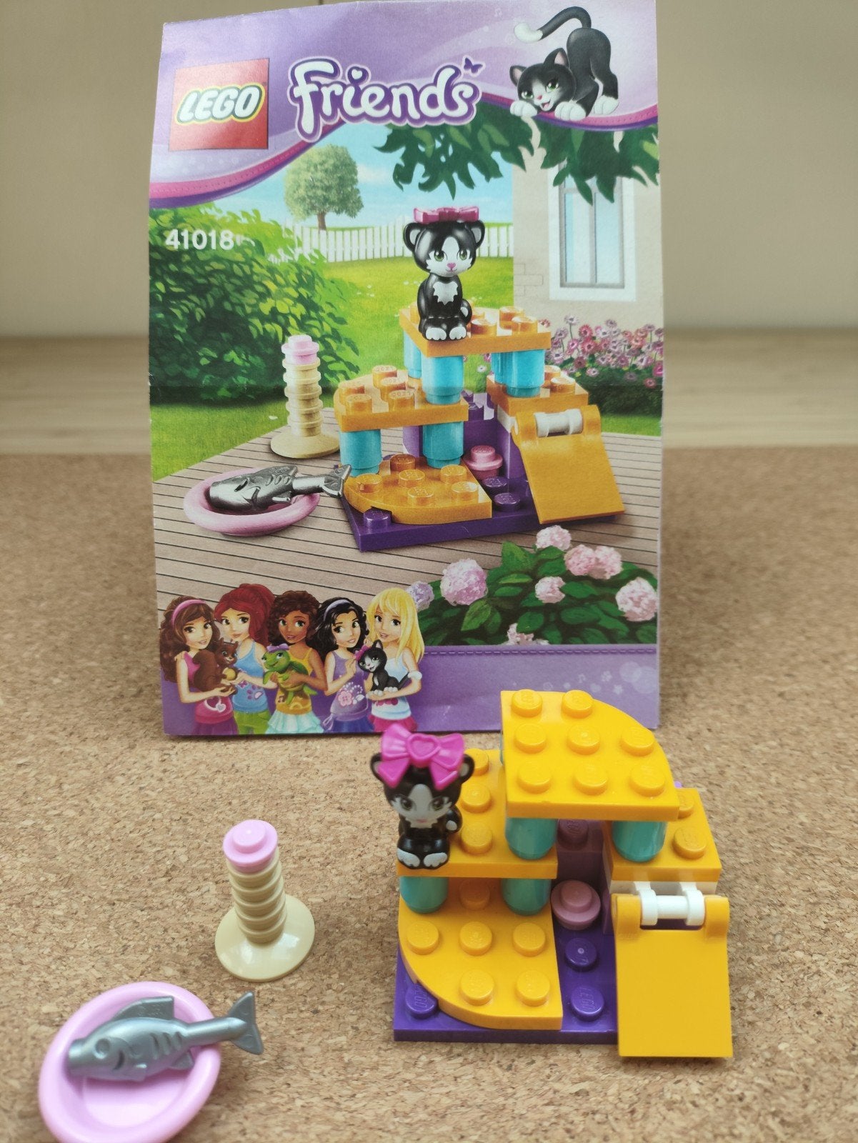 LEGO Friends 41018 Katten speeltuin met kitten, Ophalen of Verzenden, Zo goed als nieuw