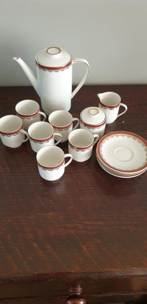 Vintage Johann Seltmann Vohenstrauß Koffieservies, Ophalen of Verzenden