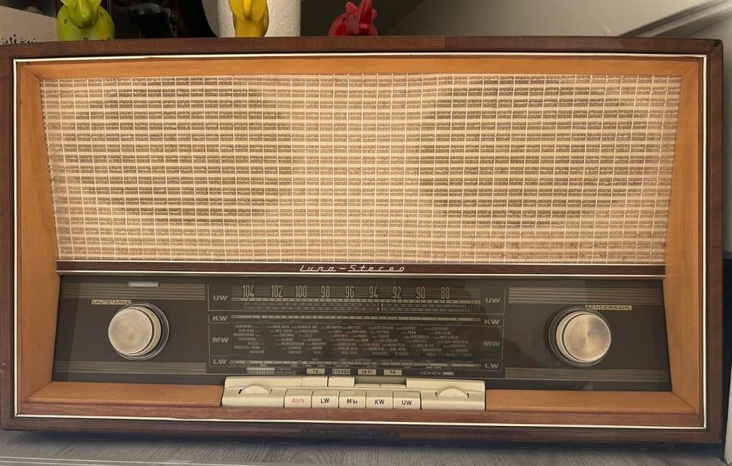 Goede werkende Luna-Stereo radio, Ophalen of Verzenden, Gebruikt, Radio