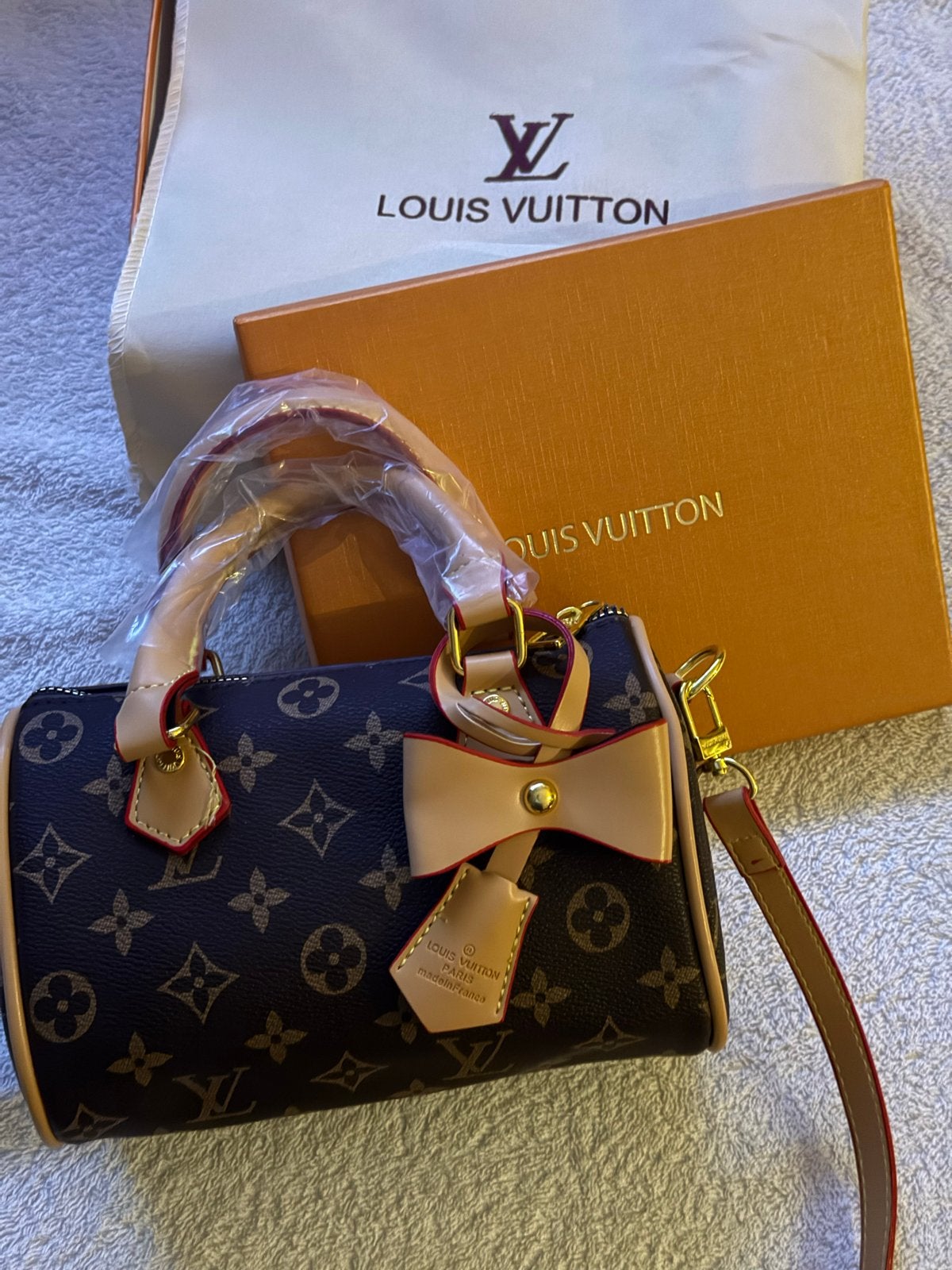 Louis Vuitton Nano Speedy tas - Nieuw met doos, Ophalen of Verzenden, Nieuw, Bruin, Handtas