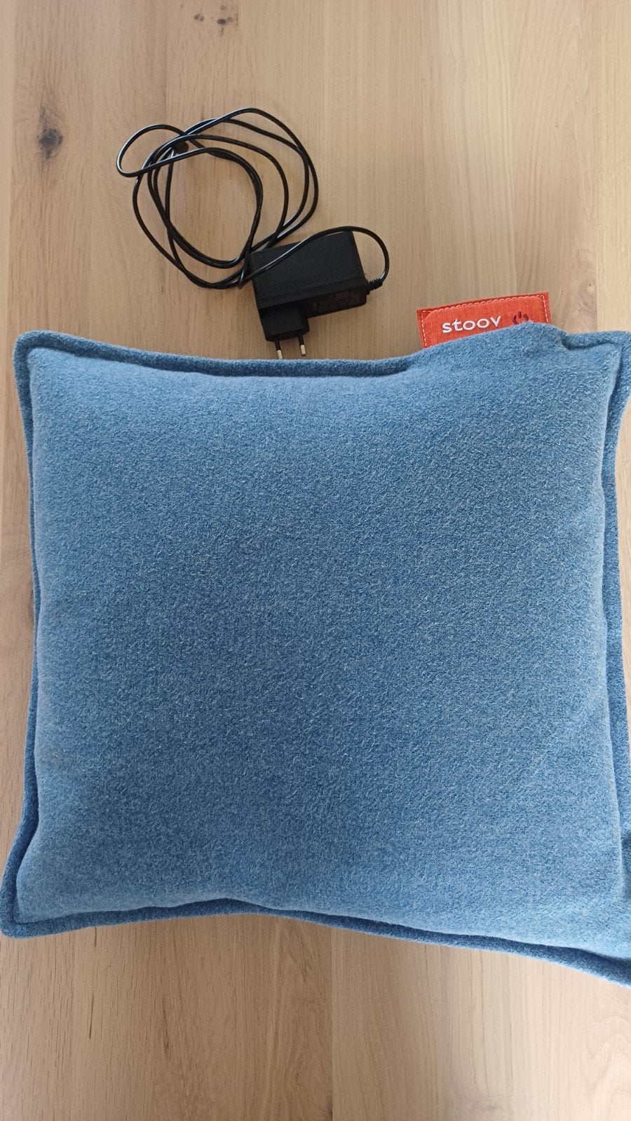 stoov warmte kussen, Ophalen, Zo goed als nieuw, Blauw, Vierkant