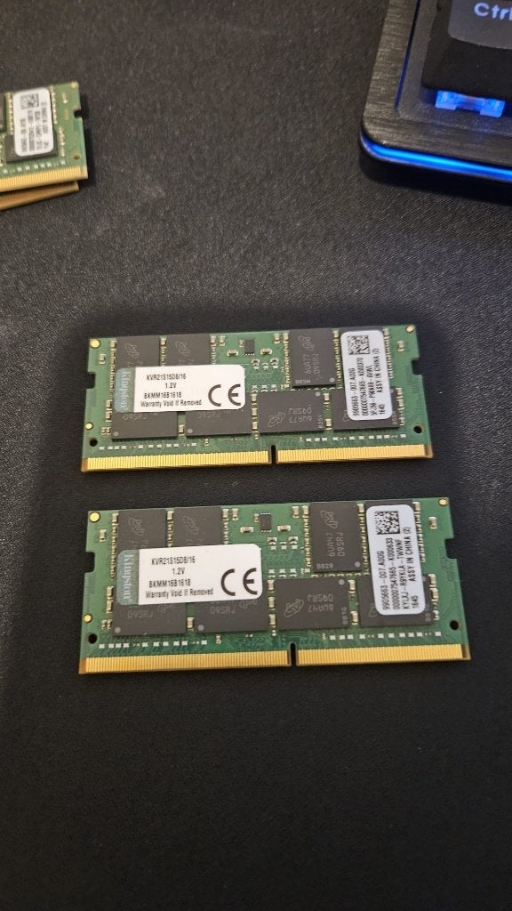 Laptop geheugen DDR 4 16 GB per module sodimm, DDR4, Ophalen of Verzenden, Zo goed als nieuw, Laptop