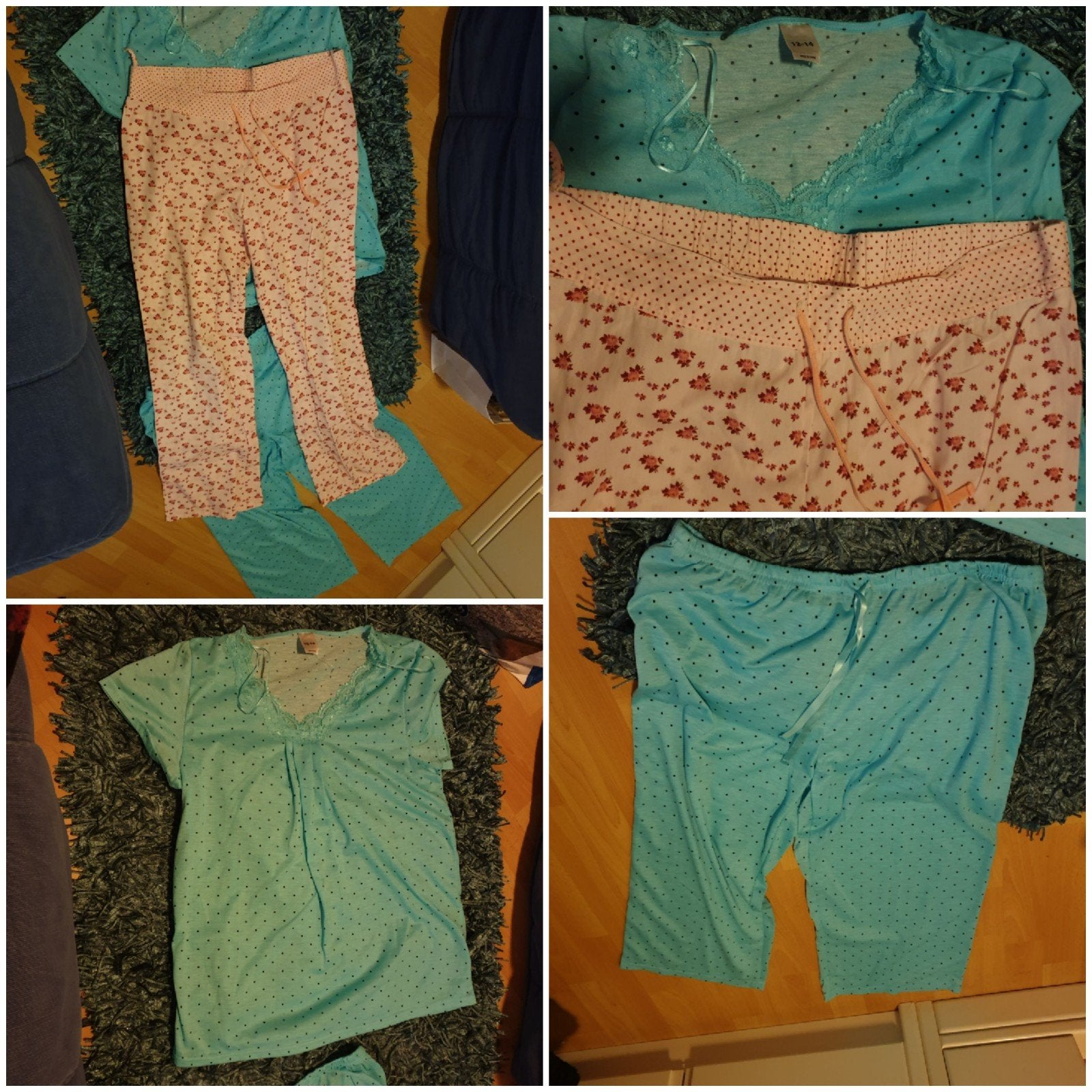 Zomer pyamabroek en kniebroek met shirt maat M L, Kleding | Dames, Ophalen of Verzenden, Zo goed als nieuw