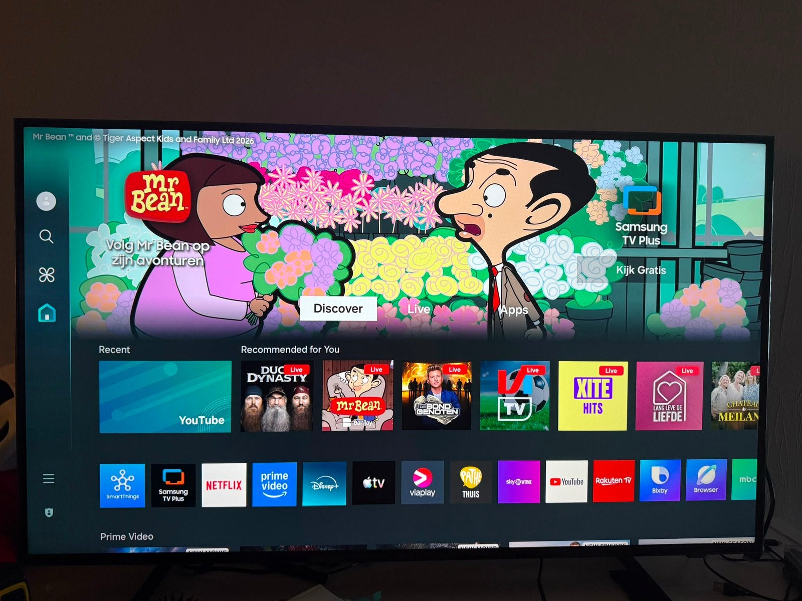 samsung used TV, Ophalen, 50 Hz, Zo goed als nieuw, Samsung
