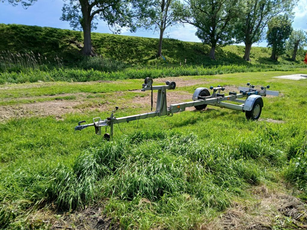 Kantel Trailer voor 5 meter boot, Watersport en Boten, Ophalen of Verzenden, Gebruikt