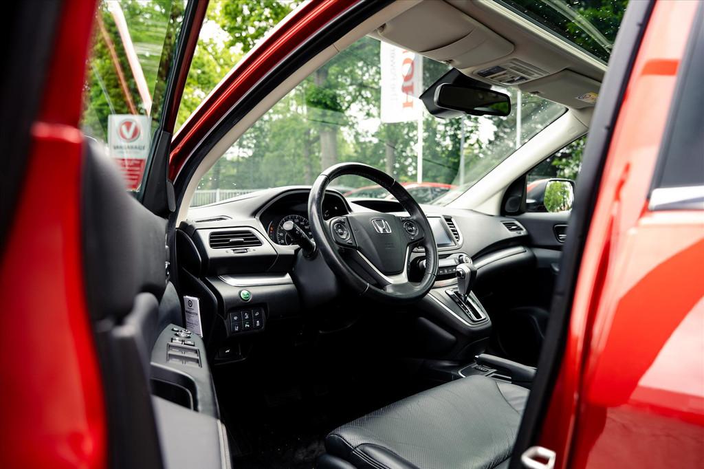 HONDA CR-V 2.0 Real Time 4WD Executive Automaat | Trekhaak |, Auto's, Honda, Gebruikt, Leder, Vierwielaandrijving, 600 kg