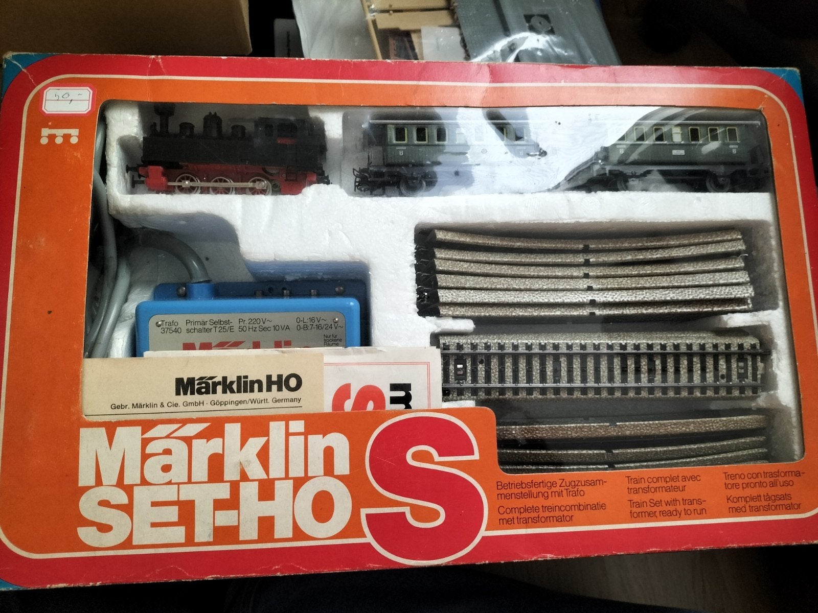 Märklin start set 2920, Wisselstroom, Treinset, Ophalen of Verzenden, Zo goed als nieuw