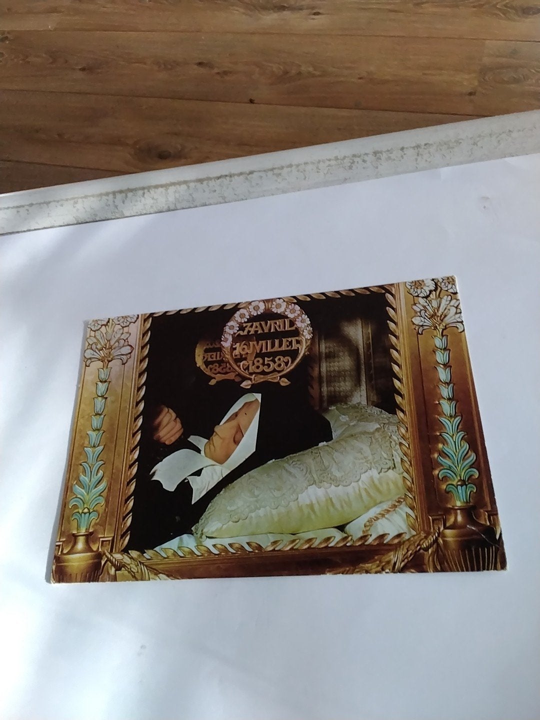 Oude ansichtkaart Bernadette Soubirous Lourdes 1965, Ophalen of Verzenden