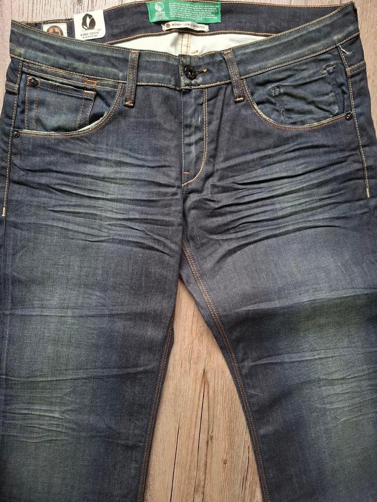 KUYICHI Wendy low bootcut jeans W33 L32, Kleding | Dames, Spijkerbroeken en Jeans, Blauw, KUYICHI, Nieuw, Ophalen of Verzenden