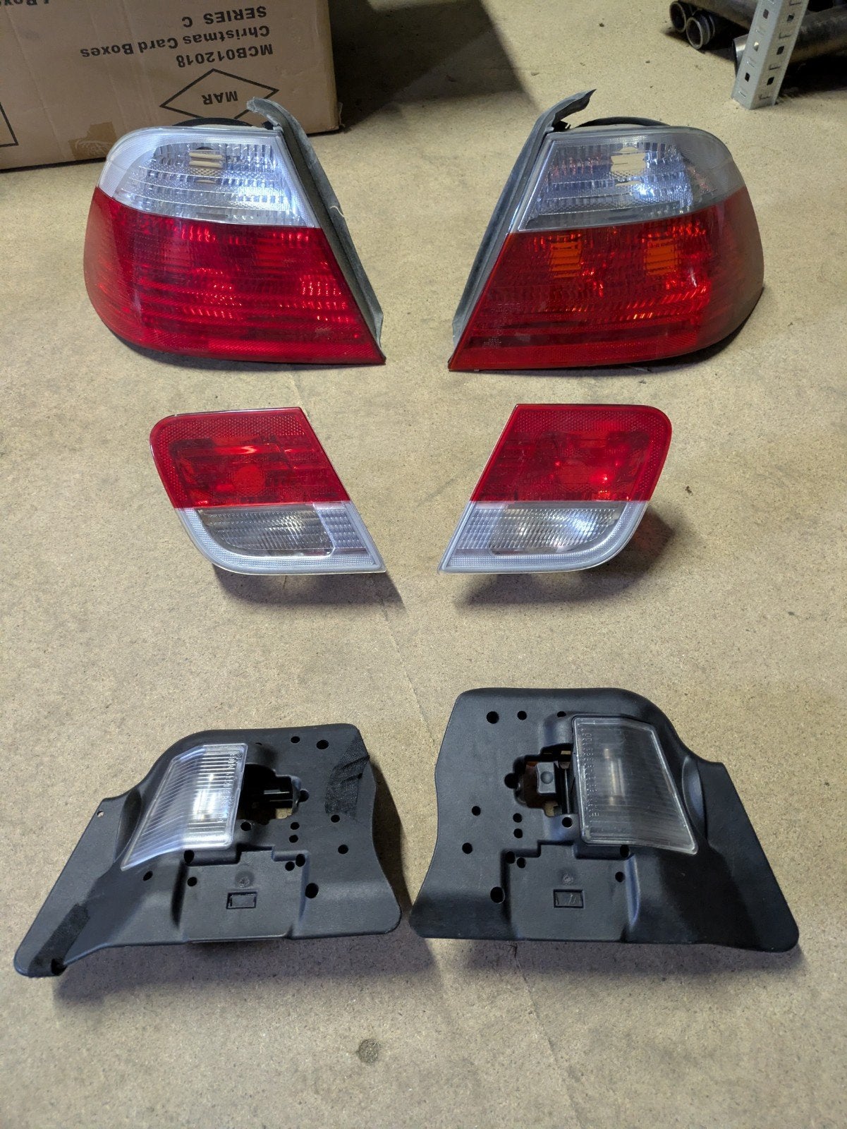 BMW E46 Coupe achterlichten compleet, Ophalen of Verzenden, Gebruikt, BMW