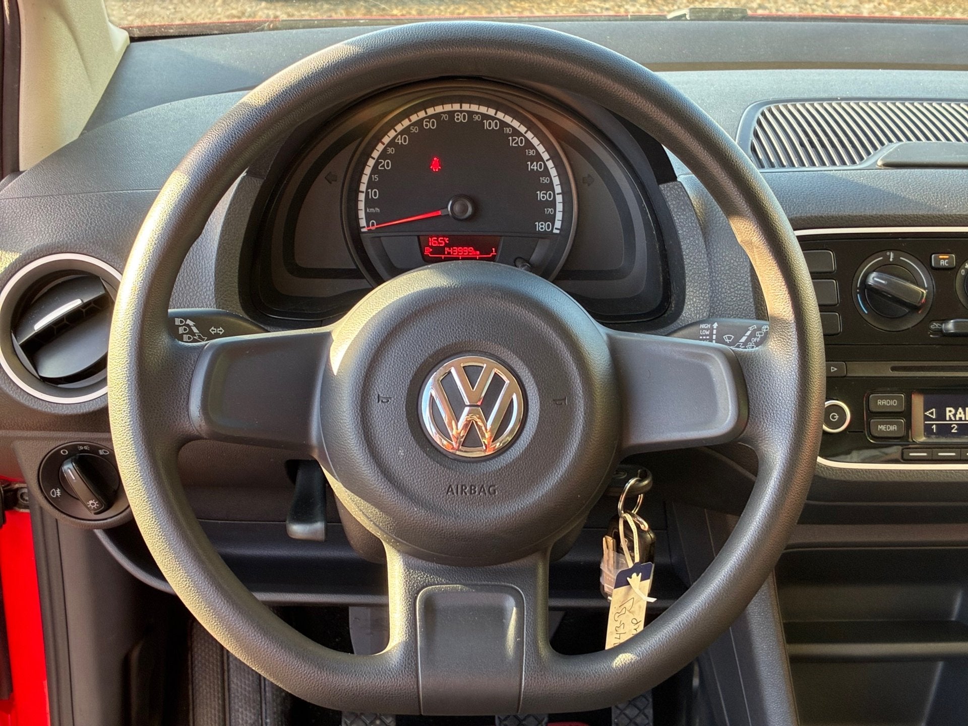 Volkswagen Up! 1.0 high up!|Airco|Elektr.ramen|Nieuwe APK|Go, Voorwielaandrijving, Euro 5, Gebruikt, Up!