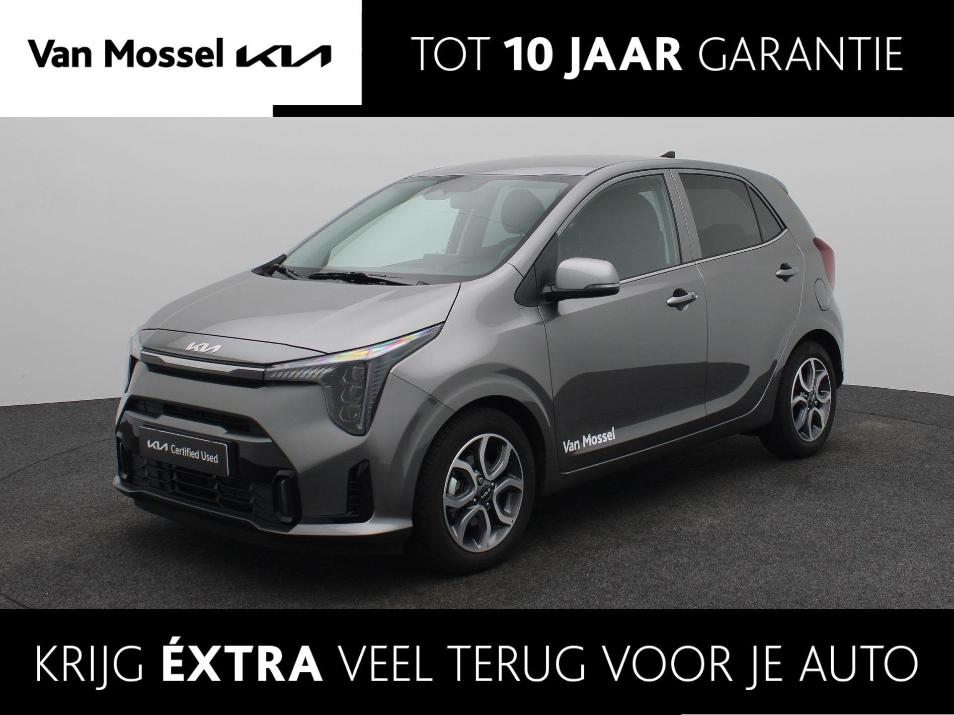 Kia Picanto 1.0 DPI ExecutiveLine Keyless | Stoelverwarming, Auto's, 12 maanden, Stof, 63 pk, 4 stoelen