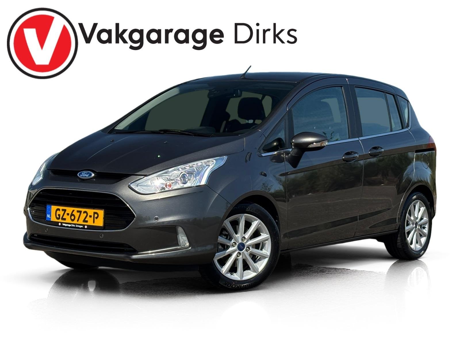 Ford B-Max 1.6 TI-VCT Aut. Titanium ✅ Camera ✅ Navi ✅, Auto's, Ford, Stof, Gebruikt, 4 cilinders, B-Max