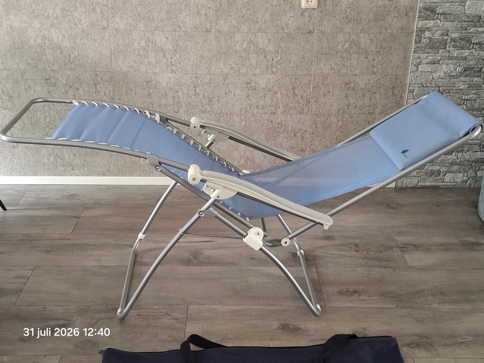 Lafuma Relaxstoel in prima staat, Ophalen, Relax, Zo goed als nieuw, Minder dan 150 cm