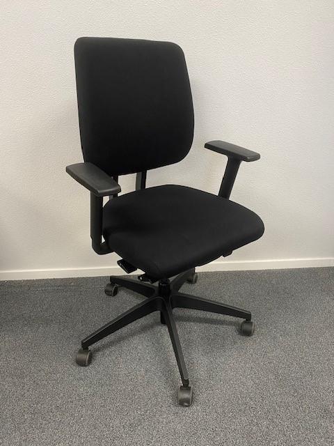 Bureaustoelen Sedus, stof zwart, uitgebreid instelbaar!, Niet ingevuld, Gebruikt, Zwart, Niet ingevuld
