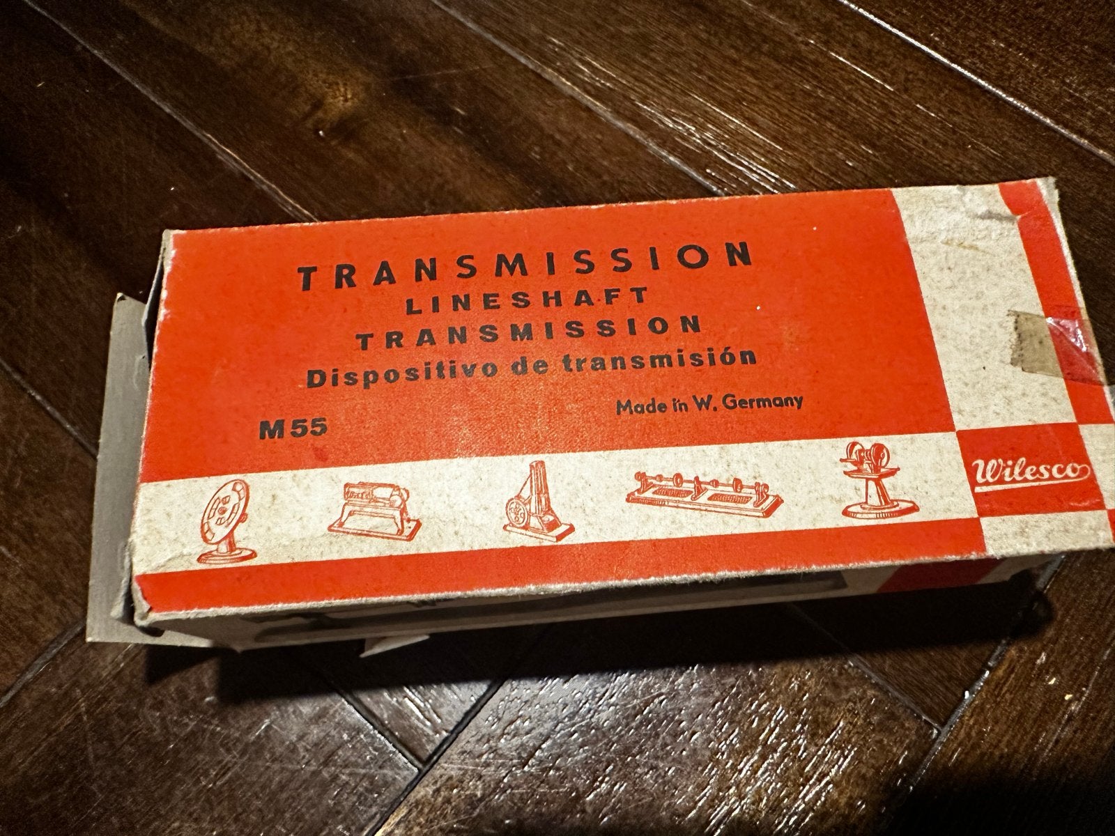 Wilesco M55 Transmissie Lijnschacht NOS, Ophalen of Verzenden, Nieuw, Jongen of Meisje
