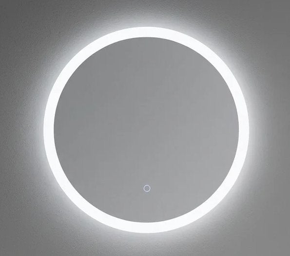 Spiegel, rond, LED 3 kleuren, condensvrij, modern, Soryn 60, Ophalen of Verzenden, Nieuw