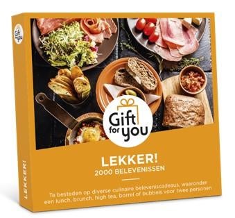 Waardebon Giftforyou! Waarde: €50,-, Tickets en Kaartjes, Kortingen en Cadeaubonnen