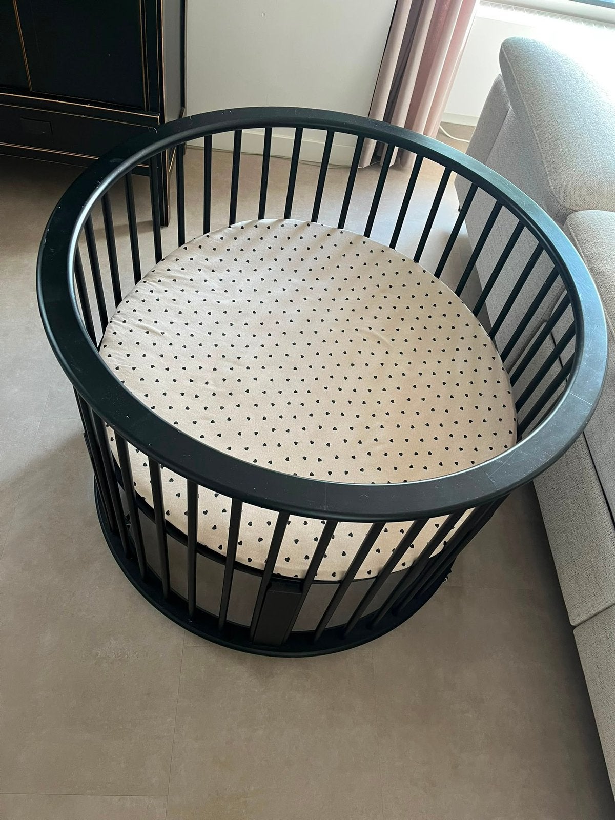 Bopita ronde box inclusief mat op wieltjes, Kinderen en Baby's, Boxen, Ophalen, Gebruikt, Rond, Wieltjes