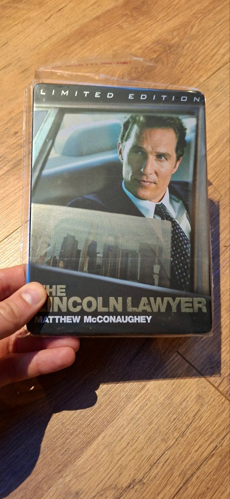 The Lincoln Lawyer Steelbook DVD - Limited Edition, Vanaf 12 jaar, Ophalen of Verzenden, Zo goed als nieuw, Actiethriller