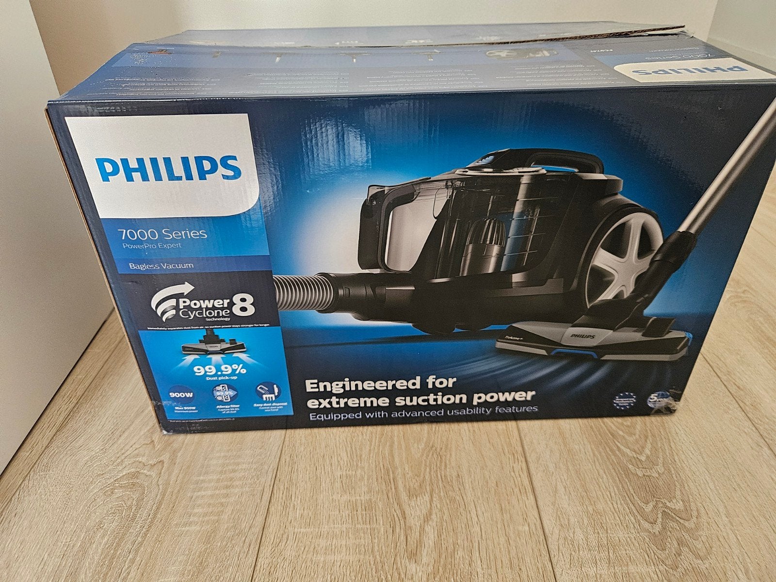 Philips PowerPro Expert 7000 Serie Zakloze Stofzuiger FC9741, Ophalen, Inclusief accessoires, Philips, Zo goed als nieuw