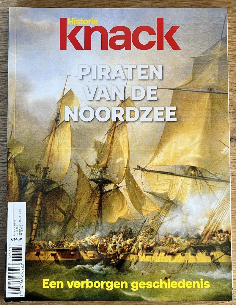 Piraten van de Noordzee - Boek, Boeken, Ophalen of Verzenden, Tweede Wereldoorlog, Zo goed als nieuw