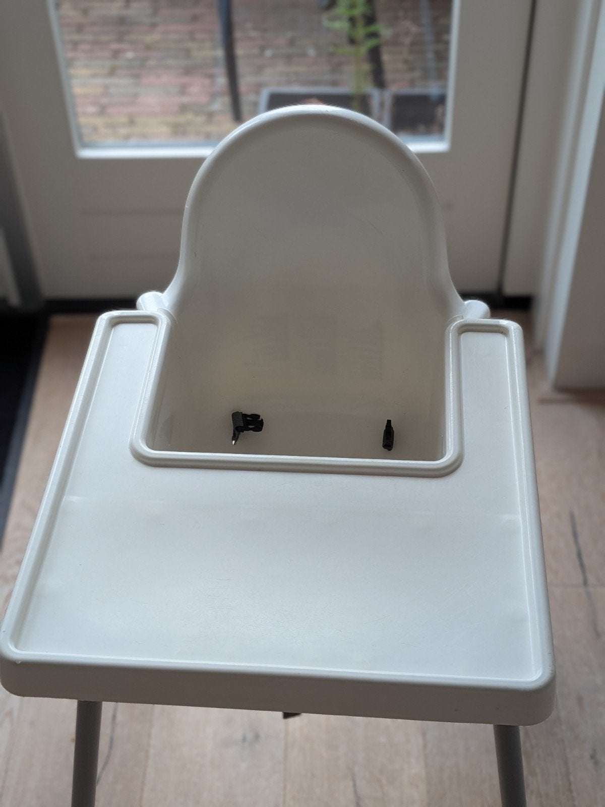 IKEA ANTILOP kinderstoel, Huis en Inrichting, Stoelen, Ophalen, Overige materialen, Gebruikt, Wit