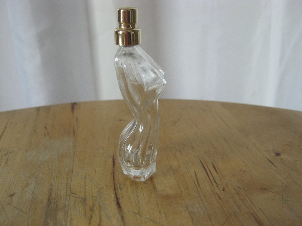 miniatuur leeg parfumflesje van Jean Paul Gaultier la belle, Ophalen of Verzenden, Gebruikt, Miniatuur