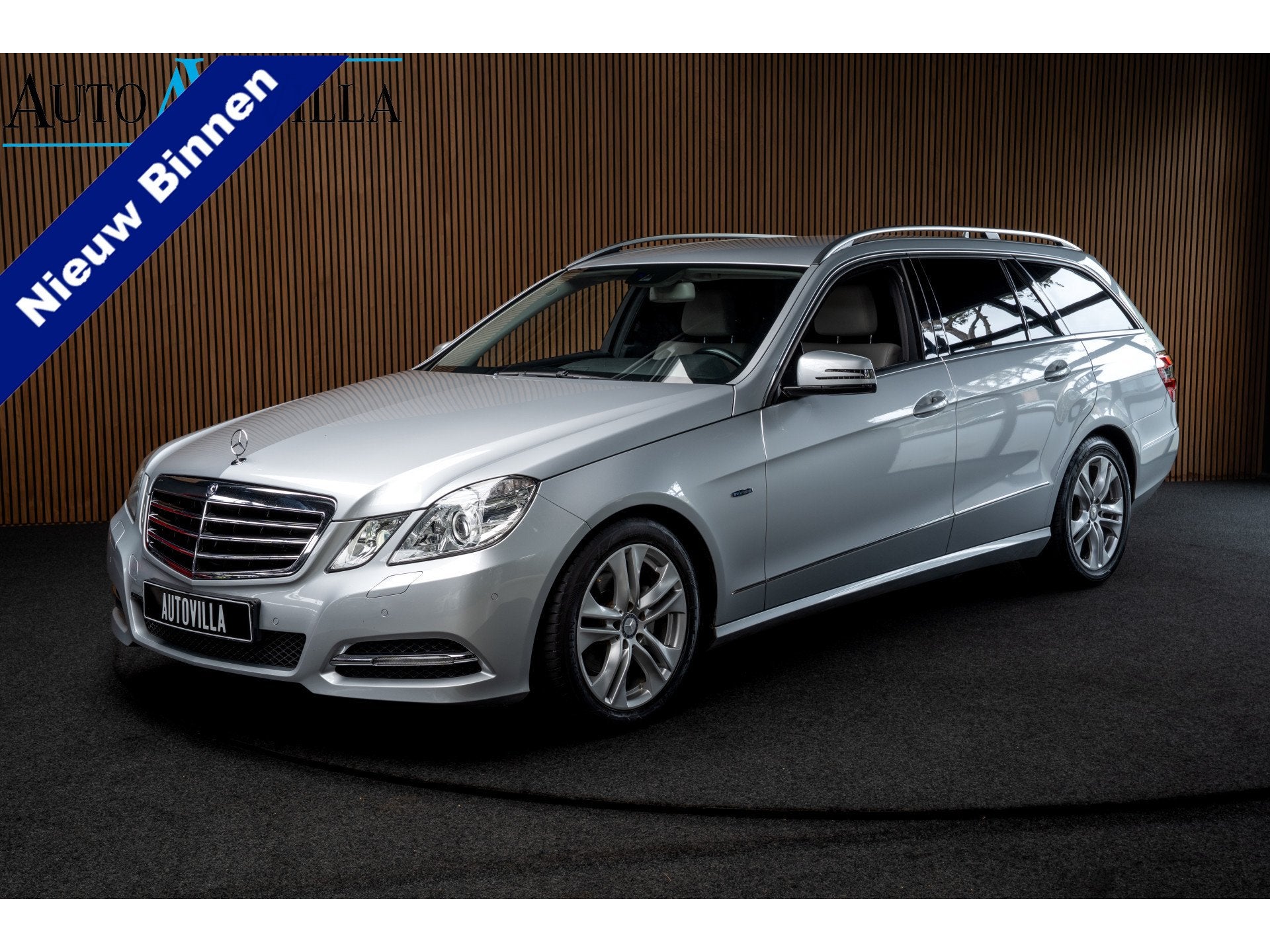 Mercedes-Benz E-Klasse Estate 200 CGI Leer Navi Xenon Climat, Euro 5, Gebruikt, 4 cilinders, 1796 cc