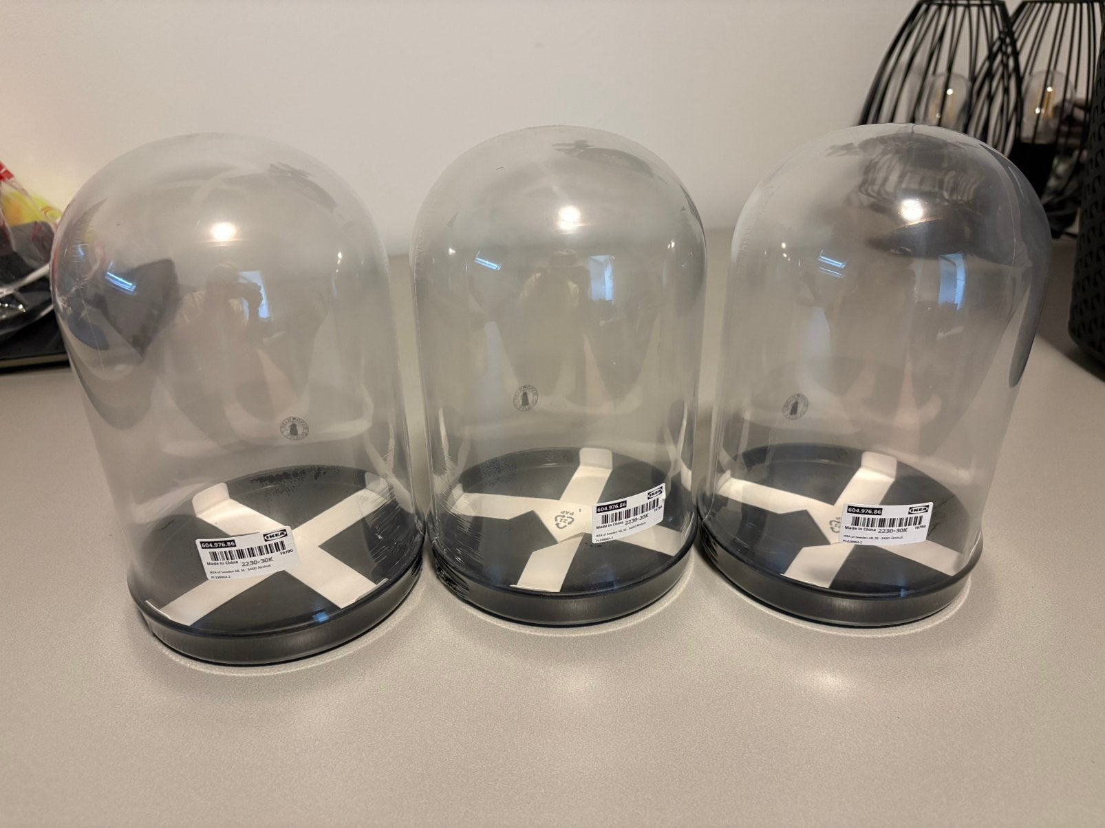 IKEA stolp zwart (3 stuks), Ophalen, Nieuw
