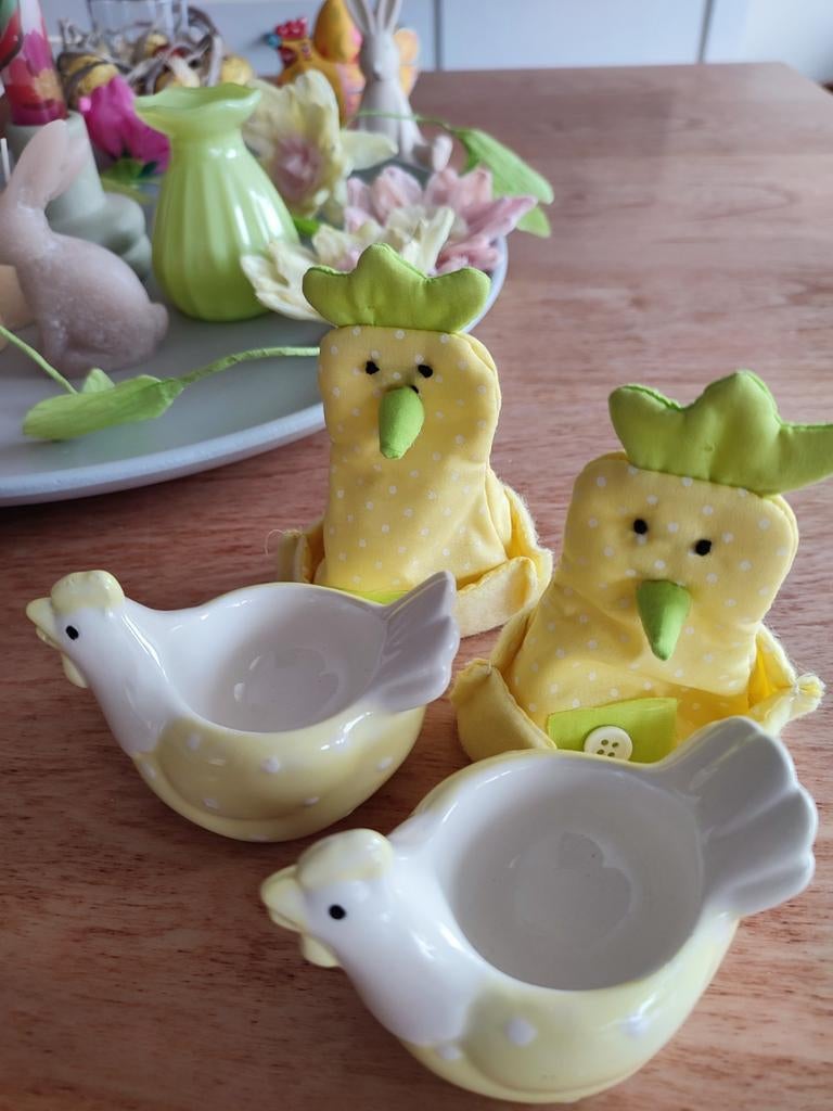 Eierdopjes met eiwarmer, Ophalen, Nieuw
