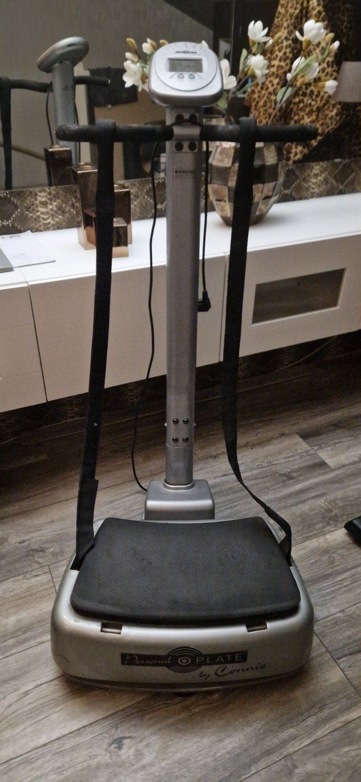 Power Plate by Conny, Ophalen, Metaal, Benen, Trilplaat