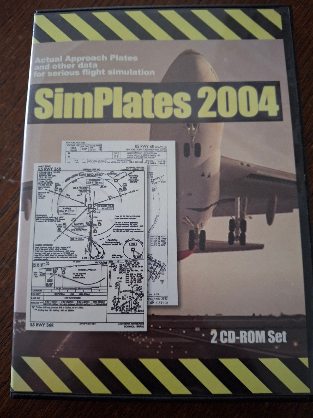 SimPlates 2004 - Realistische Vliegsimulatie Software, 1 speler, Ophalen of Verzenden, Zo goed als nieuw, Vanaf 12 jaar