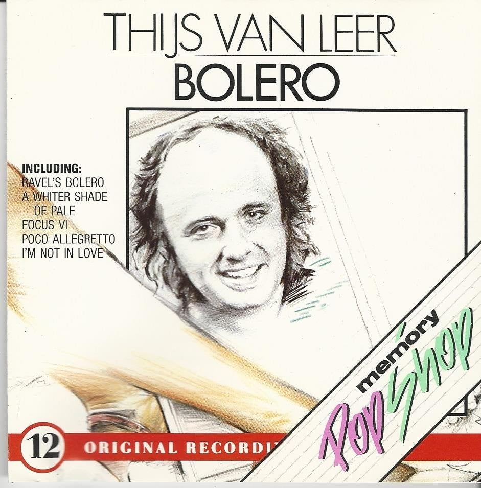 Thijs van Leer - Bolero = 2,99, Ophalen of Verzenden, Zo goed als nieuw