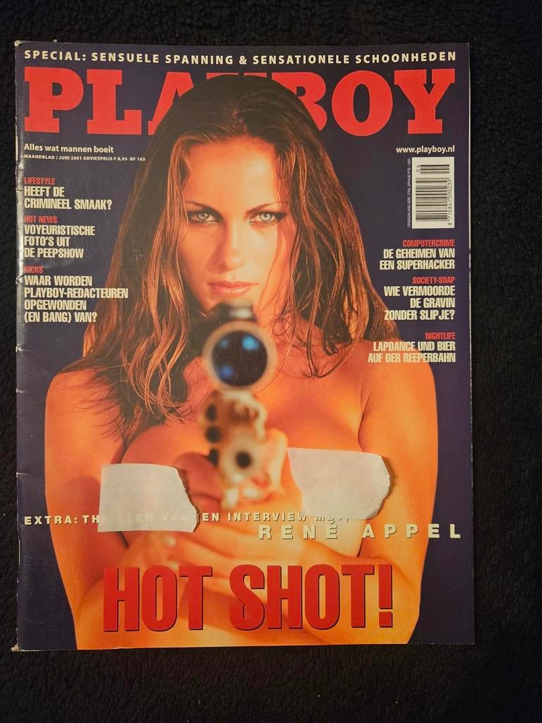 Playboy Magazine Juni 2001 - Sensuele Spanning, Boeken, Tijdschriften en Kranten, Gelezen, Overige typen, Ophalen of Verzenden