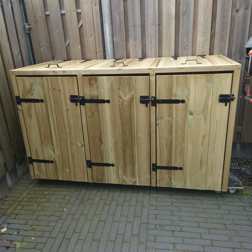 Container ombouw, Ophalen, Nieuw, Hout, Containerberging